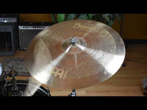 22" Meinl Byzance Jazz Tradition Ride Cymbal 2620g image 6