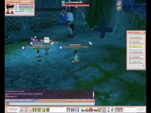Flyff - HolyMoon Guild - Ivillis Tempel - Boss hunting