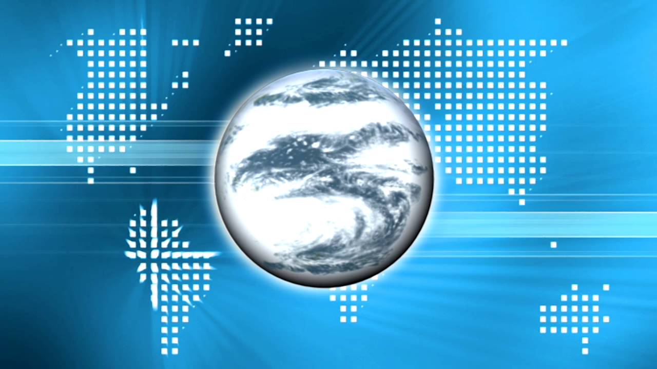 Transparent HD globe map background