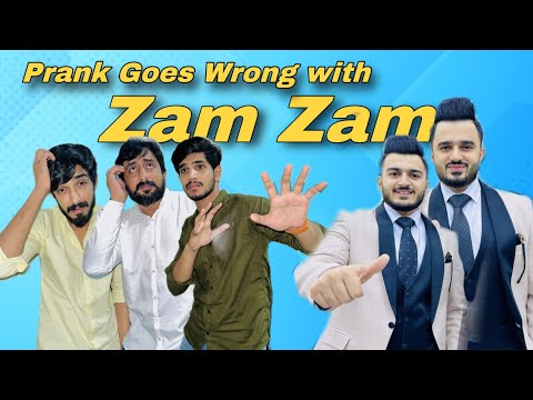 Prank goes wrong with ZAM ZAM | Hammad Maken