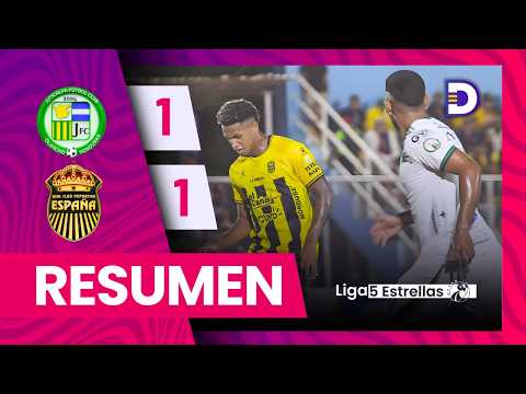 Juticalpa FC 1-1 Real España | Jornada 5 | Liga Nacional - Clausura 2025 - 2026