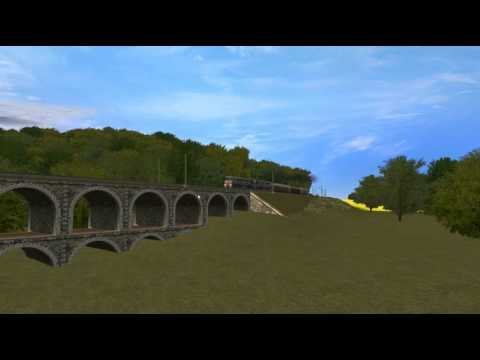 Schwäninger Land - Die ringhausener Steige hinauf Trainz12 [GER]