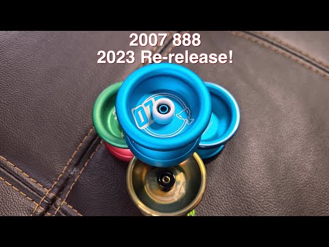 2023 YoYoFactory 888 Re-Release Unboxing! 2007 Classic Model - Champions Collection Aqua!