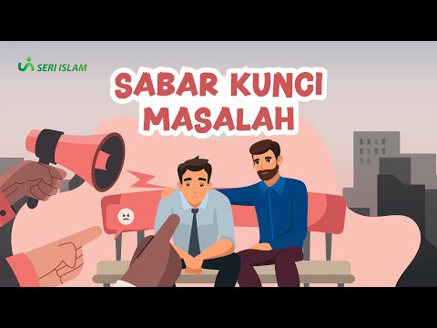 Jadikan Sabar Menjadi Kunci Setiap Masalah | Motion Graphic Vidio