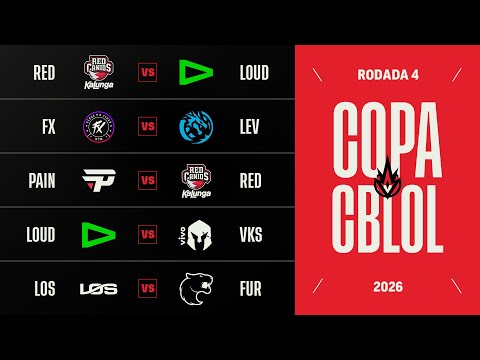 Copa CBLOL 2026 | Rodada 4 | Md1