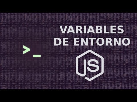 Variables de Entorno en Node.js | dotenv & crossenv
