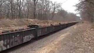 preview picture of video 'Union Pacific USMPT-28 at Kell, IL'