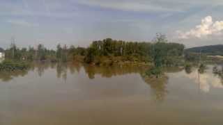 preview picture of video 'Hochwasser 08.06.13, Deggendorf/Fischerdorf, Niederbayern'