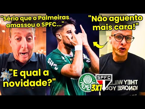 🤫"TEM QUE RESPEITAR O REI DO CLÁSSICO!" ATÉ OS ANTIS SE RENDERAM AO ATROPELO DO PALMEIRAS!