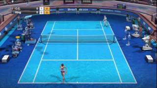 Virtua Tennis 2009 - Vs King Gameplay