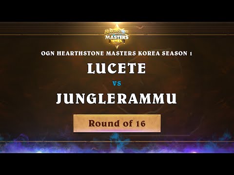 Kranich vs Seulsiho - Ro16 - OGN Hearthstone Masters Korea Season 1