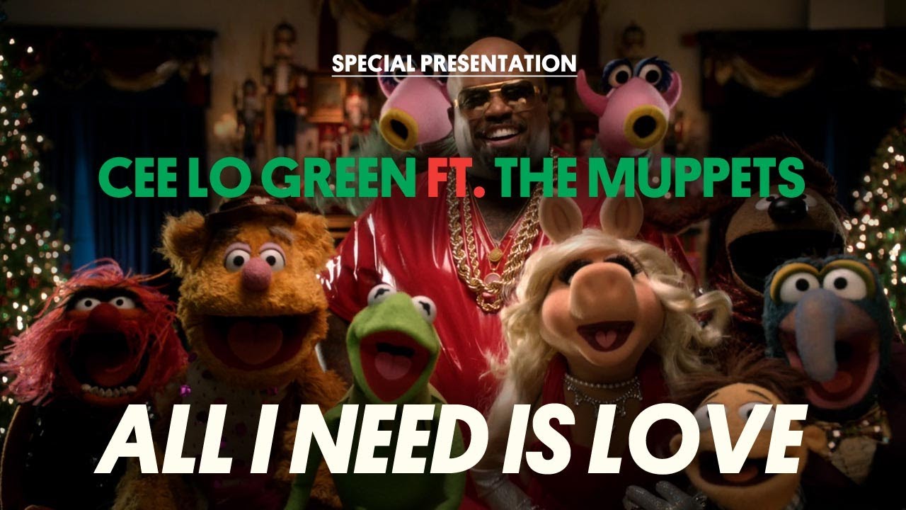 Cee-Lo x The Muppets – “All I Need Is Love”