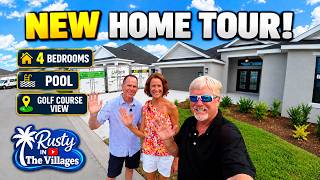 The Swallow: A Stunning 4-Bedroom Golf course view new home in The Villages