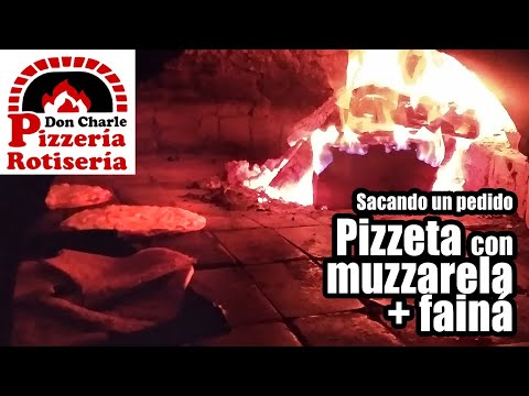 promo:  Pizzeta con muzzarella + 2 fainá (x2)