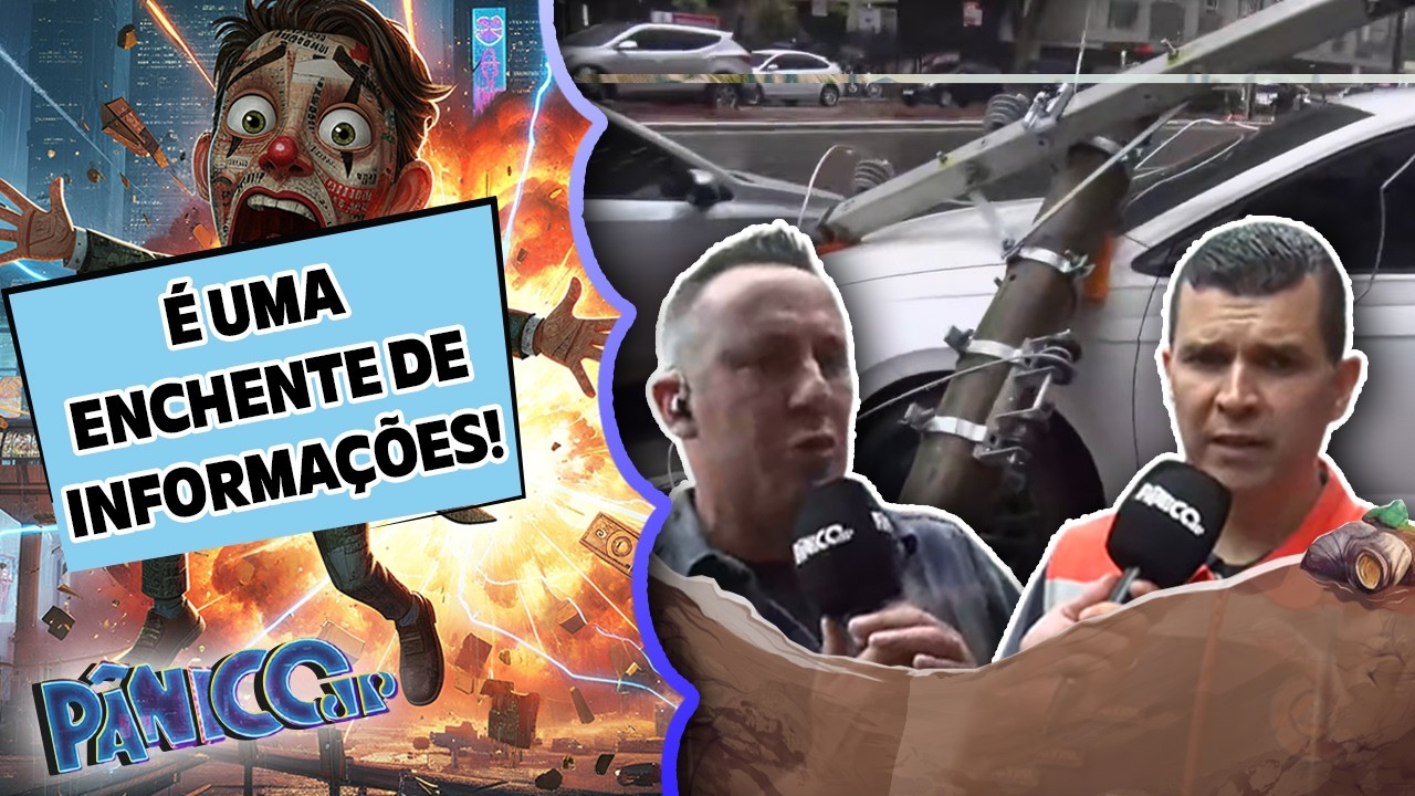 FUZIL ESCAPOU DA MORTE? POSTE CAI EM CIMA DE CARRO E DEFESA CIVIL ENSINA DICAS DE SOBREVIVÊNCIA!
