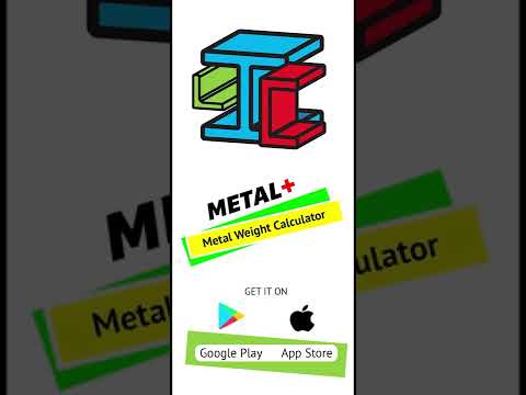 Metal Weight Calculator Video