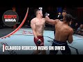 Claudio Ribeiro dances after epic left-hook KO at #DWCS | ESPN MMA