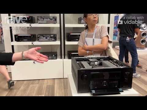 CEDIA Expo 22: Sound United Showcases Denon AVR-A1H Flagship AV Receiver