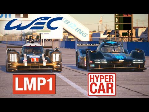 Porsche 963 Le Mans HYPERCAR vs Porsche 919 LMP1 at Sebring