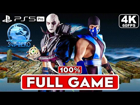 Mortal Kombat Mythologies Sub-Zero Gameplay Walkthrough FULL GAME 100%  [4K 60FPS PS5]