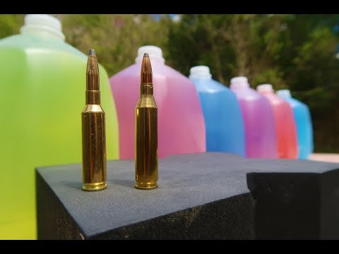 6.5 Creedmoor vs .243 - HOW MANY MILK JUGS???