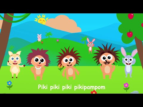 Piki Dansı - Kirpi Piki - Bebek Şarkıları - Kirpi Piki Çizgi Film Çocuk Şarkıları