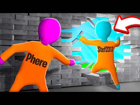 FUGA DALLA PRIGIONE SEGRETA PIÙ SICURA DEL MONDO! - Human Fall Flat