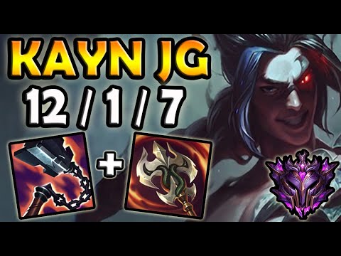 OTP Kayn vs Hecarim [ JUNGLE ] Lol Master Korea