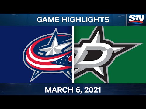 NHL Game Highlights | Blue Jackets vs. Stars – Mar. 6, 2021