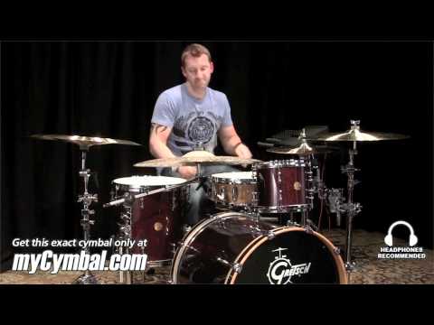 Meinl 22" Byzance Dark Prototype Heavy Bell Ride - Played by Mike Johnston (MPT-B22HBDAR-1022512EE)