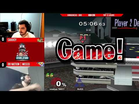 BONGENESIS - caioicy vs McS33 - Losers Round 5 - Dr. Mario vs Sheik