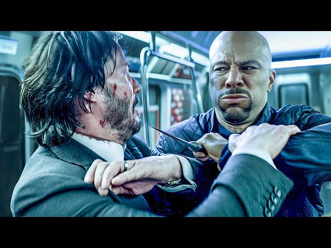 Wick vs Cassian Ends in Blood  | John Wick: Chapter 2 | CLIP ⚡ 4K