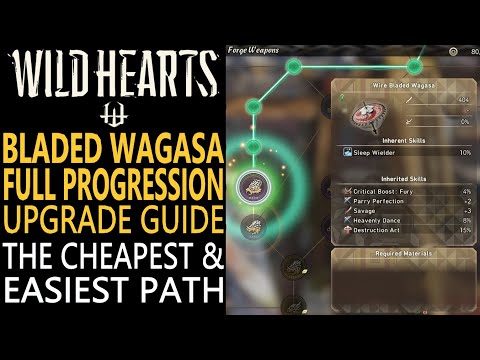 Wild Hearts Bladed Wagasa Upgrade Progression Guide