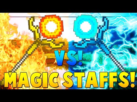 JeromeASF - MAGIC STAFFS MOD Dark Magic Spells | Minecraft - Mod Battle | JeromeASF