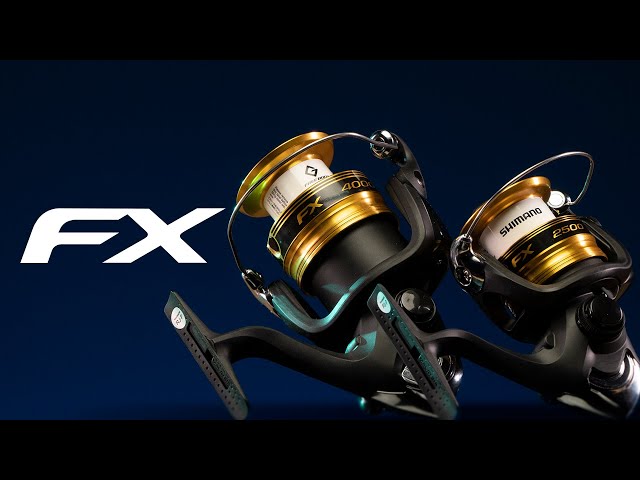 Котушка Shimano FX 4000 FC 2+1BB Відео