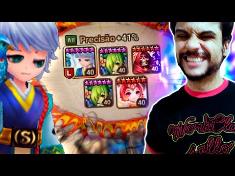 TIME DE DOTE TÁ DIFERENTE KKKK. OLHA ESSE MULA ! RAGE REVIEW #summonerswar