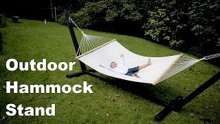 Steel and Pine Hammock Stand | Building a Sturdy Hammock Holder