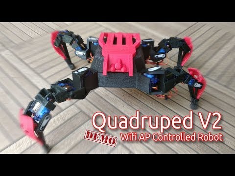 STEM Crawling Robot ESP8266,NodeMCU, Spider Robot Kit for Arduino,wifi diy 