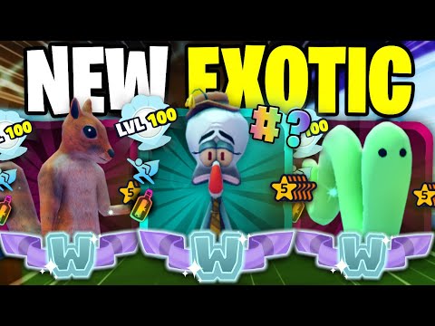 I Got .01% EXOTIC CLOWN SQUIDWARD in Spongebob Tower Defense