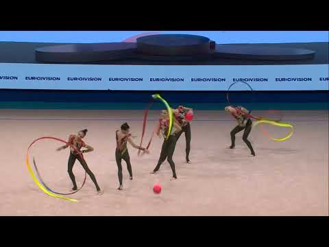 Ukraine 3 Ribbons/2 Balls Qualification - European Championships Tel Aviv 2022