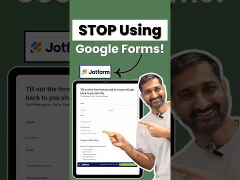 Create Smart Forms Using JotForm AI – No Coding!