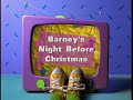 Barney S Night Before Christmas AKA The Holiday Show But The Audio Is A Semitone Lower