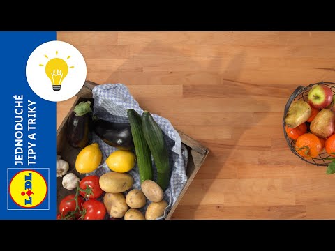 🍋 Ovocie a zelenina, ktoré nepatria do chladničky | Jednoduché tipy a triky | Lidl Slovensko