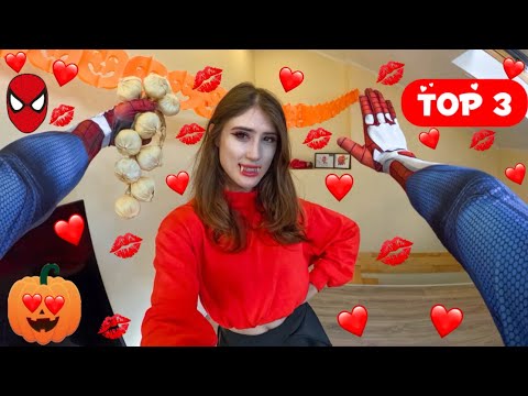 BEST TOP 3 CRAZY VAMPIRE GIRL WILL NOT LEAVE SPIDER-MAN ALONE (Halloween Love  POV)