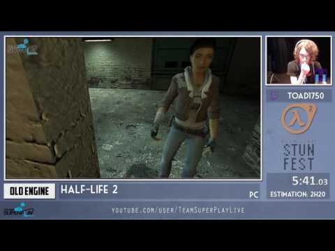 [STUNFEST 2016] Half-Life 2 Speedrun by Toad1750