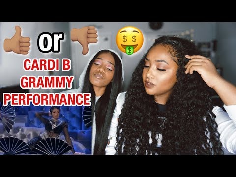 Cardi B Grammy 2019 FULL Performance | REACTION