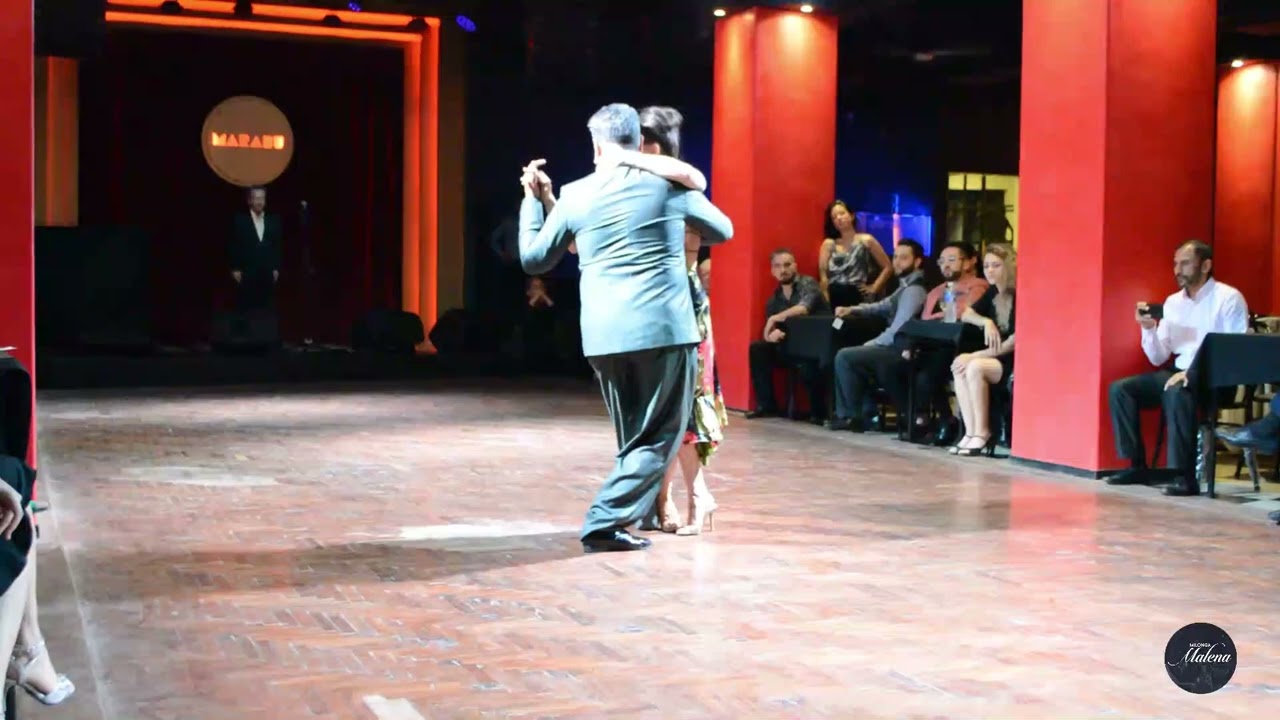 Eladia Cordoba & Andres Laza Moreno en Milonga Malena - Marabu !! 3/3