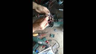 Troubleshoot Big Angle Grinder  Repair .. Switch Problems
