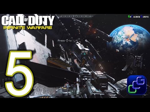 CALL OF DUTY Infinite Warfare Walkthrough - Part 5 - Campaign: Operation Port Armor Shipping Storage