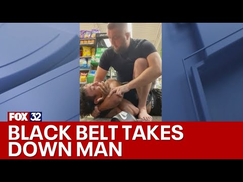 Chicago black belt takes down man who allegedly punched 7-Eleven clerk